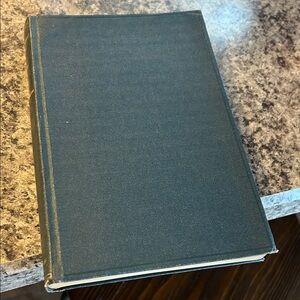 Dark Green Hardcover Book